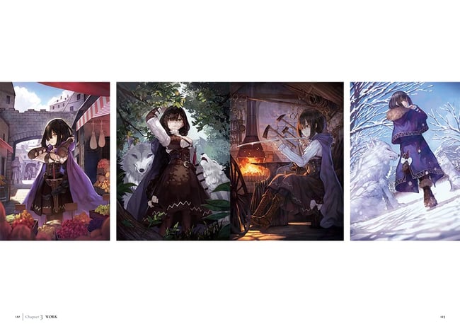 Kaoming Art Book Phantom Girl Collection