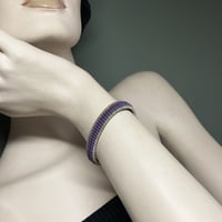 Image 1 of RESIST | Resist Cuff in Dark Purple