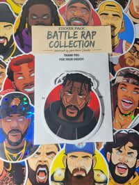 Custom "Battle Rap" Sticker Pack