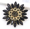  SassyMae’s Large Flower Brooch (4 Available Colors)