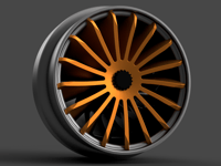 Image 3 of 1/64 Scale "Vlad and the Impeller" wheels plus aeros  8mm dia