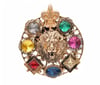 SassyMae’s Jeweled Lion Brooch Pin