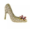 SassyMae’s Large Rhinestone High Heel Brooch