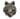 SassyMae’s rhinestone  Wolf Head Brooch