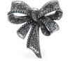 SassyMae’s Silver Pearl Bow Knot Brooch Pin