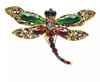 SassyMae’s Colorful Dragonfly Brooch Pin