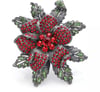 SassyMae’s Large Rhinestone Flower Brooch 