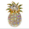 SassyMae’s Large Rhinestone Pineapple Brooch 