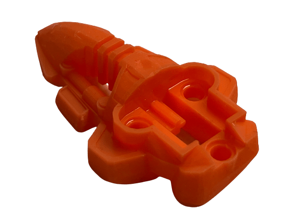 Bionicle Rahkshi Foot Resin Printed Orange DuckBricks