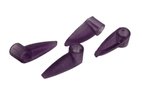 Image 1 of Bionicle Set of 4 Bohrok Eyes (Resin-printed, Translucent Purple)