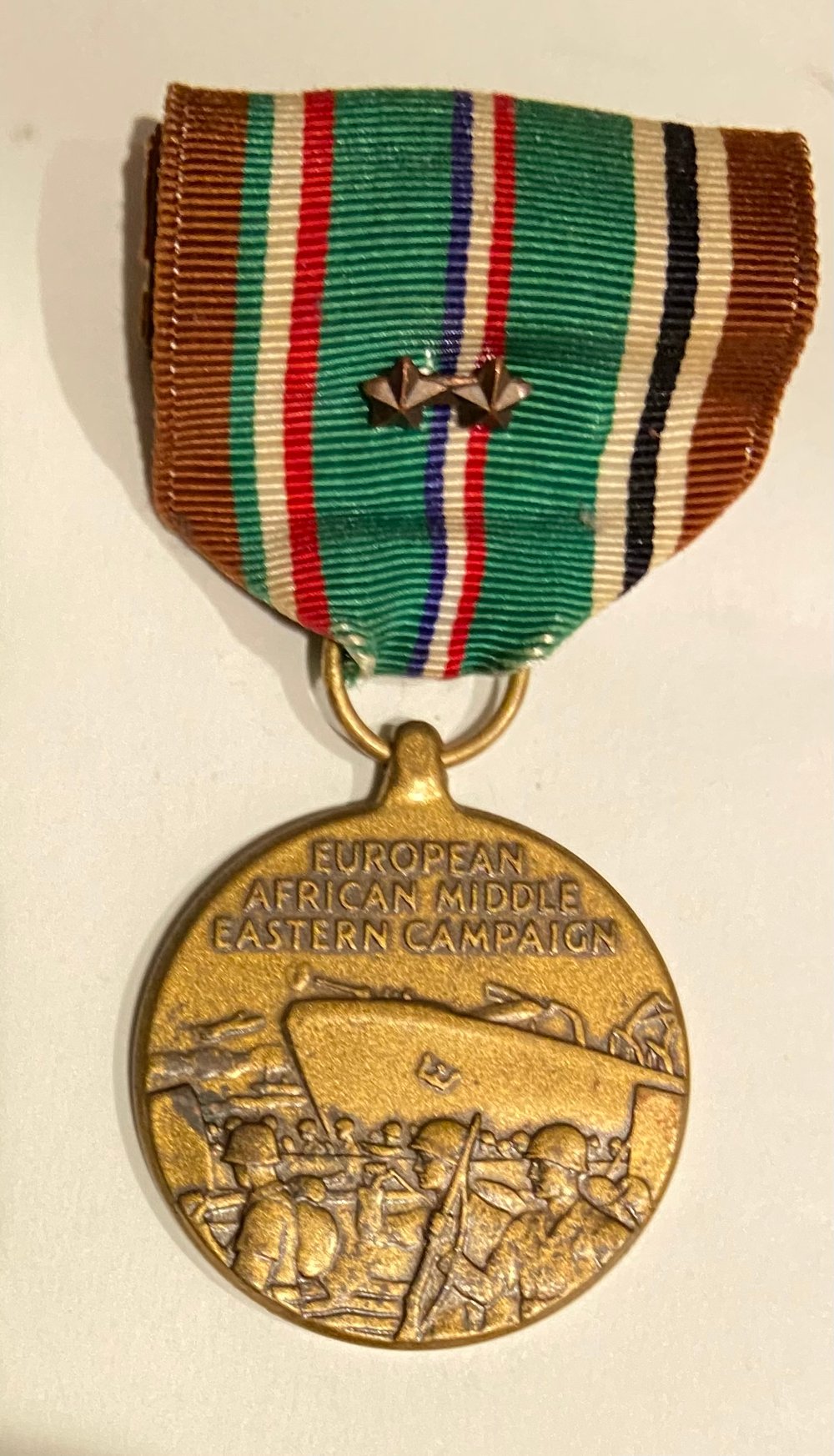 WW2 (USA) European-African-Middle Eastern Campaign Medal - ORIGINAL ...