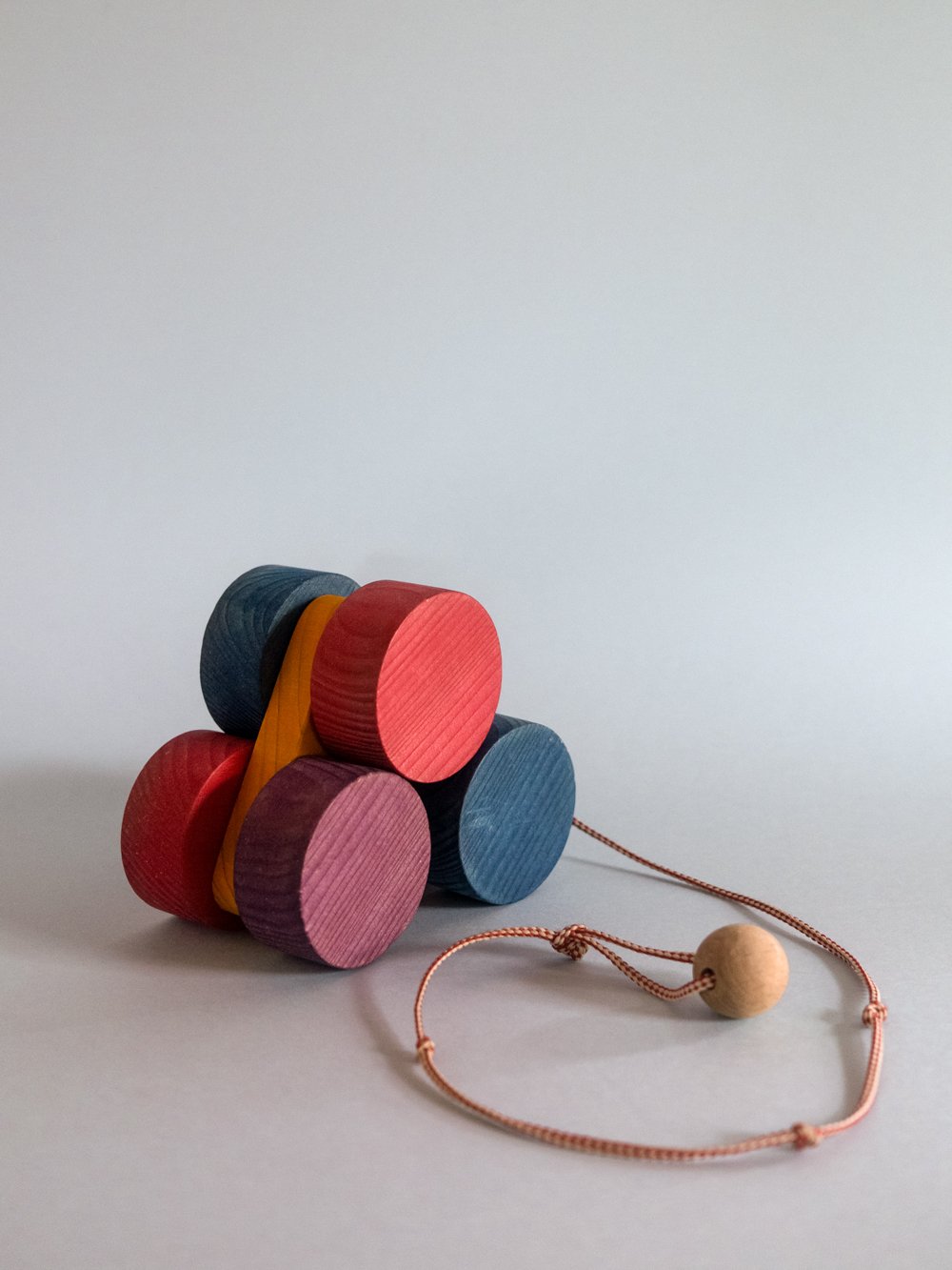 Image of wooden pull toy