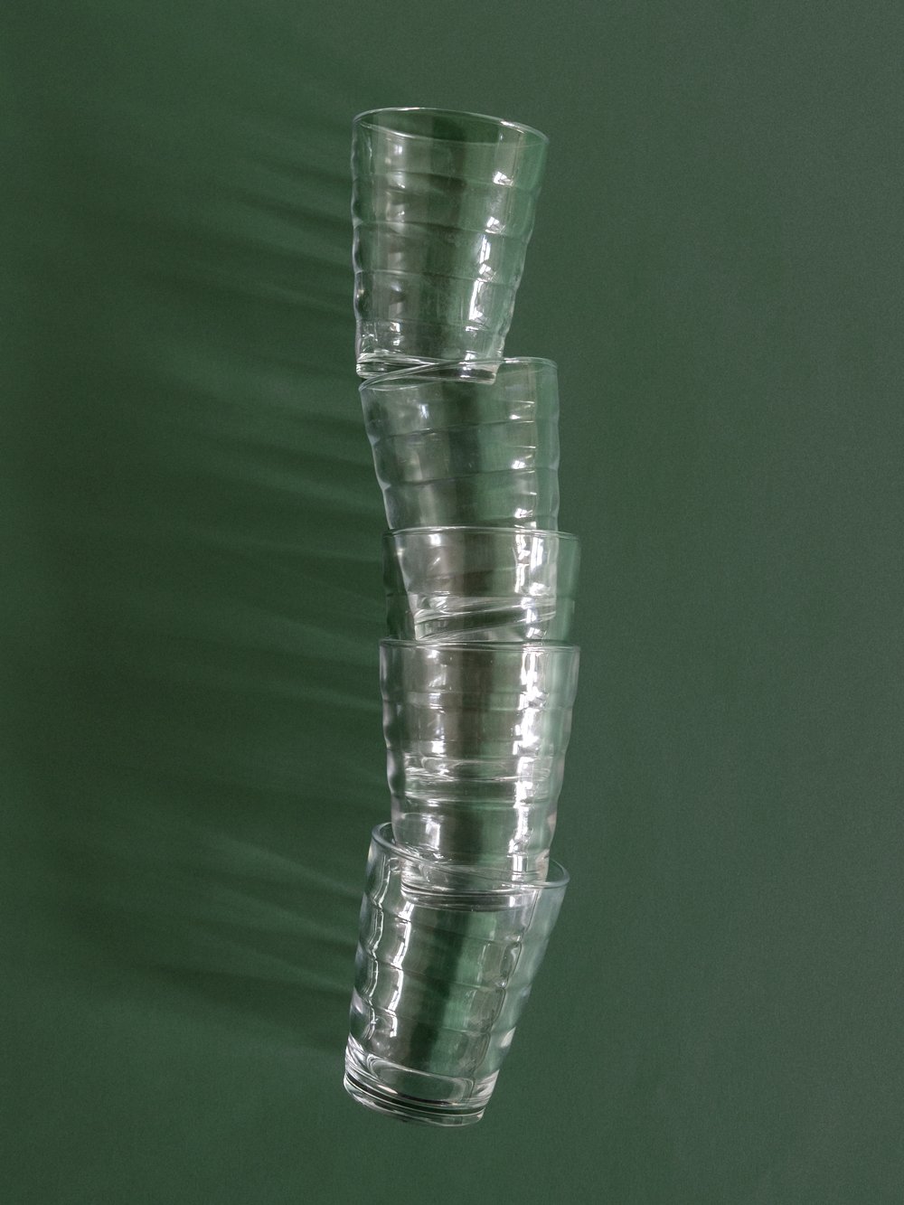 Image of glass tumblers