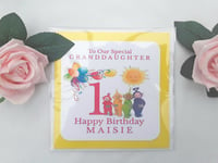 Image 5 of Personalised Teletubbies Birthday Card, Any age/relationship