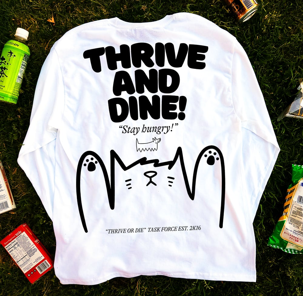 Image of ITADAKIMASU! Thrive and Dine LONG SLEEVE