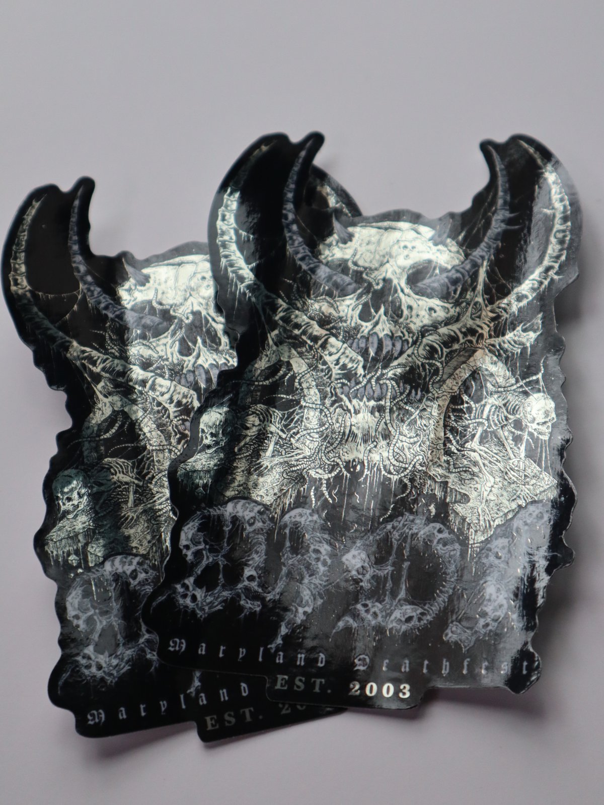 Maryland Deathfest stickers (2)