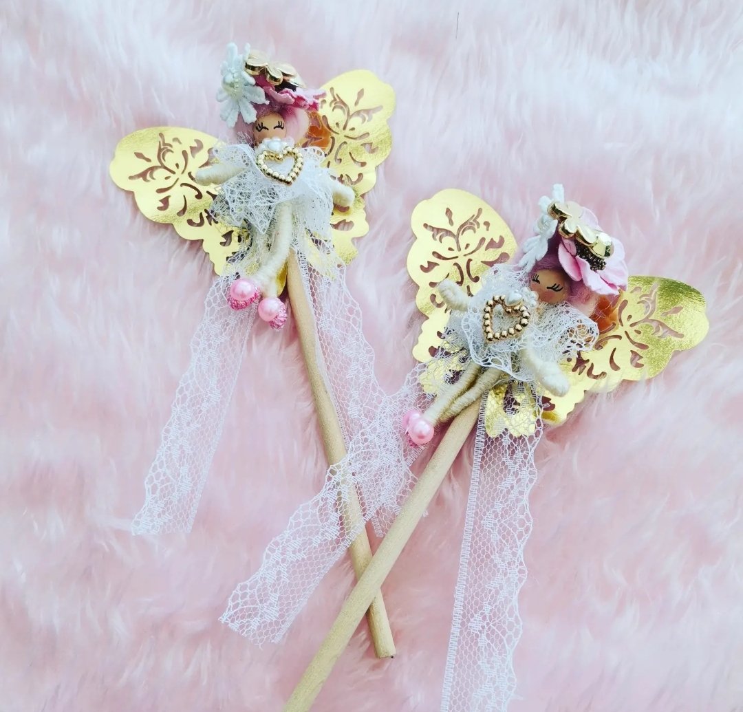 Miniature fairy shop wands