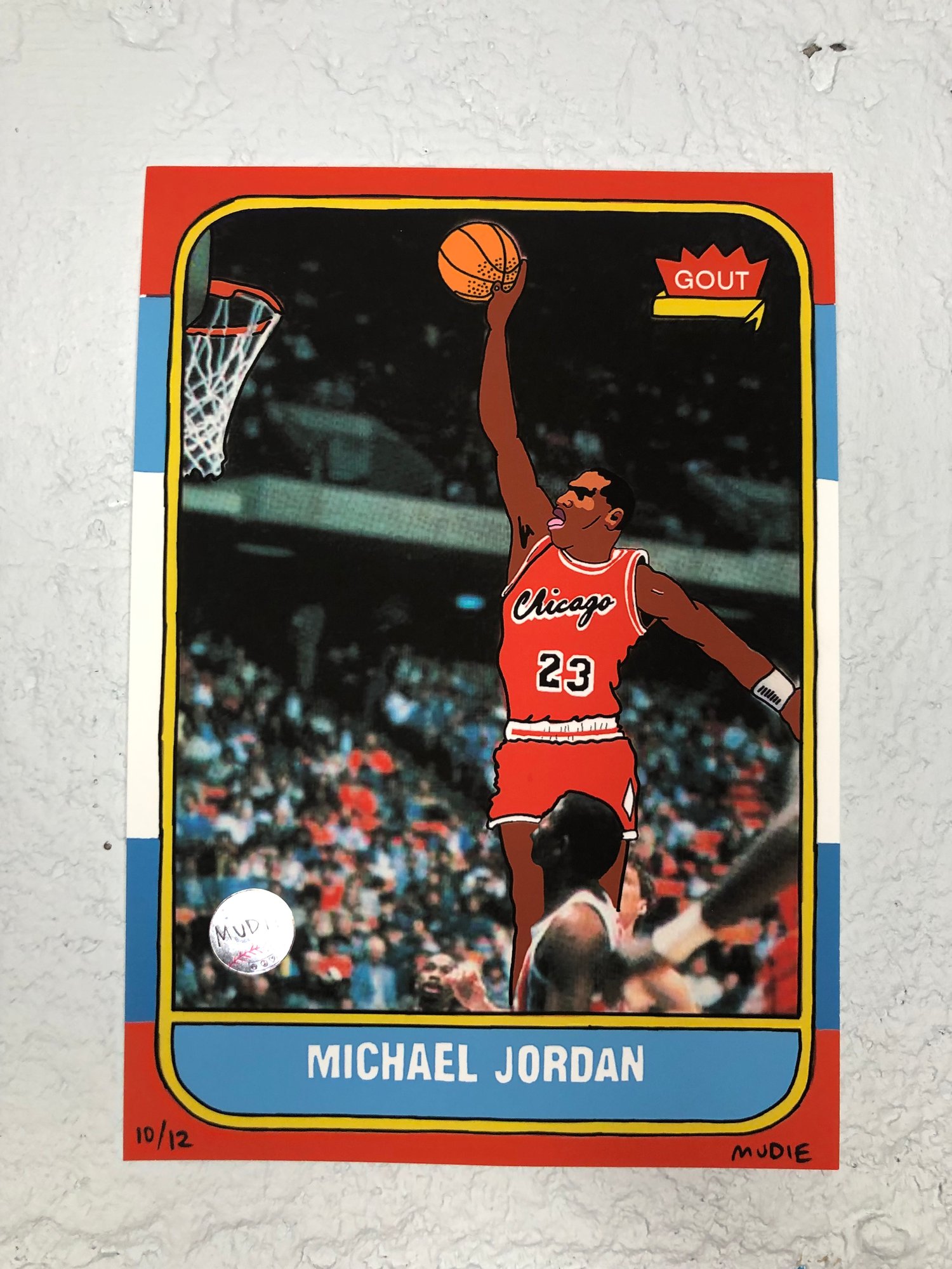 Image of " Jordan Rookie " Print d'art limité 12 copies.