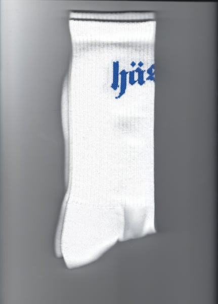 Image of socks white/blue
