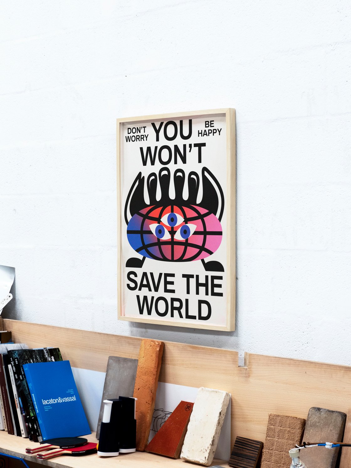 Image of YOU WON'T SAVE THE WORLD ed. 2022 by Marco Oggian