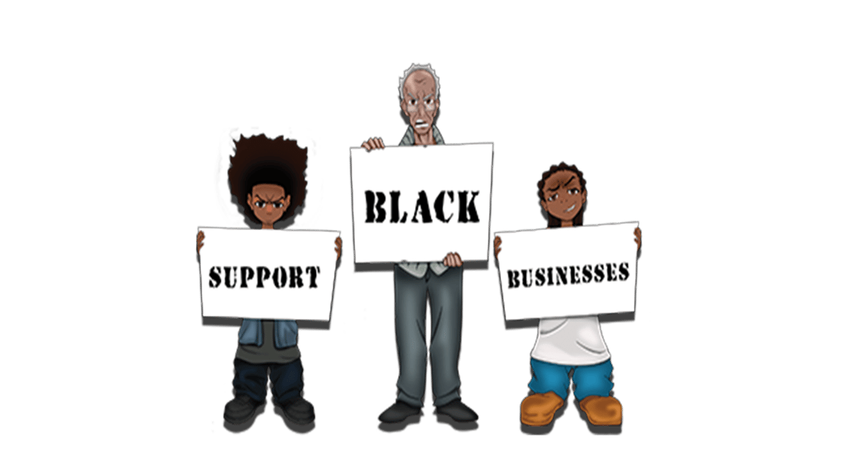 Image of The Boondocks: Support Black Businesses