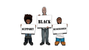 Image of The Boondocks: Support Black Businesses