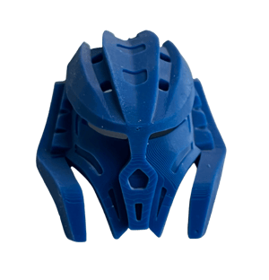 Image of Bionicle Kanohi Mask of Intangibility by KhingK (Resin-printed, Dark Blue): ULTRA HIGH QUALITY