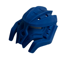 Image 1 of Bionicle Kanohi Mask of Intangibility by KhingK (Resin-printed, Dark Blue): ULTRA HIGH QUALITY