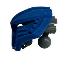 Image 5 of Bionicle Kanohi Mask of Intangibility by KhingK (Resin-printed, Dark Blue): ULTRA HIGH QUALITY