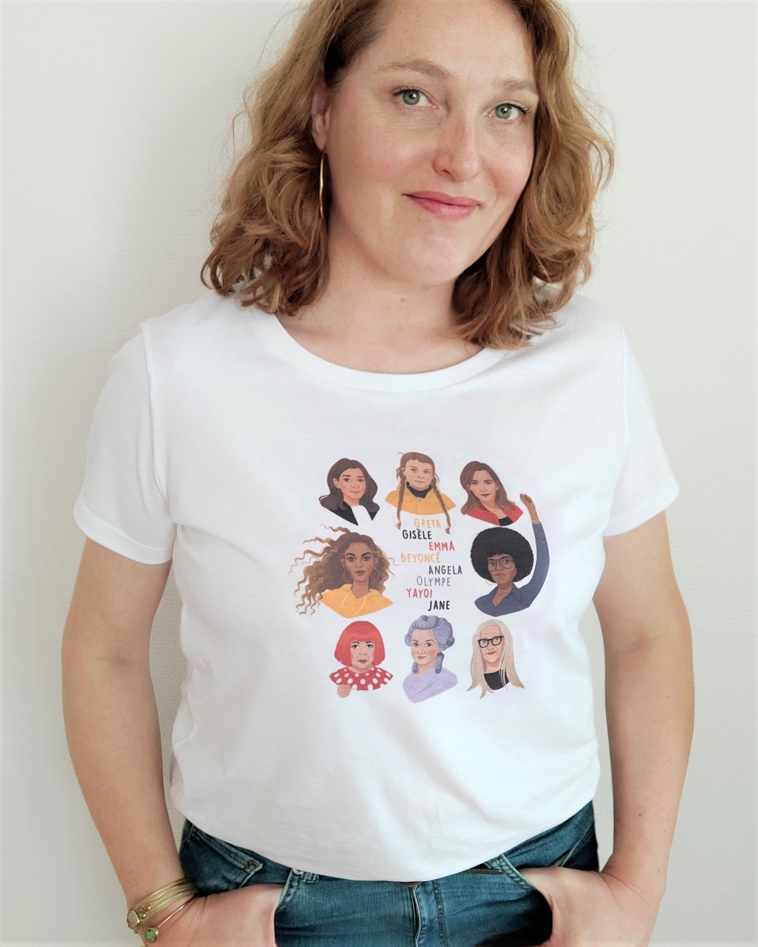 Image of Collab terminée - T-Shirt "FEMMES LIBRES" - THE SIMONES X LE LAPAIN