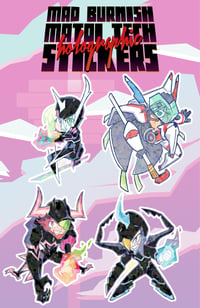 Image 1 of Promare Mad Burnish, Matoi Tech Holo Stickers