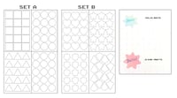 Image 2 of Basic Shapes Sticker Sheet Sets