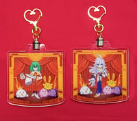 Image 2 of Balan Wonderworld 3D Resin Light Up Charm 3inches Double Sided Balan/Lance