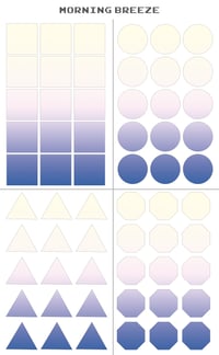 Image 4 of Basic Shapes Sticker Sheet Sets