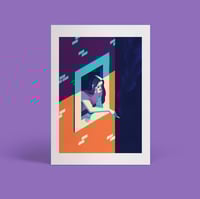 Image 1 of 'Smoking Girl'  Poster 