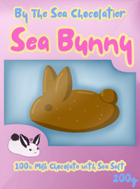 Image 2 of Easter Sea Bunny sticker pack