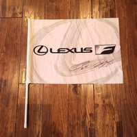 Signed Lexus F Flag 