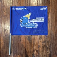 Subaru Motorsports Flag