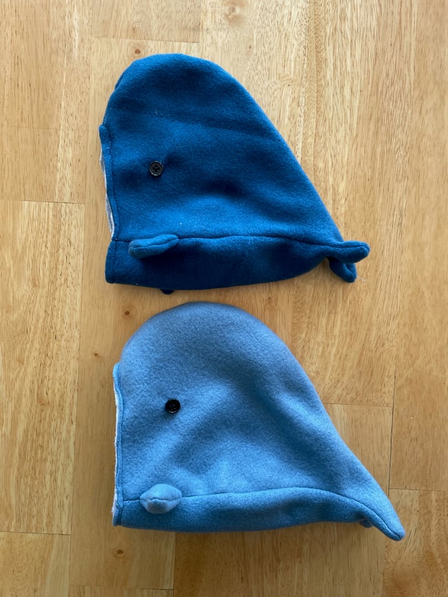 Flip whale/ cave toy (peg doll not included)