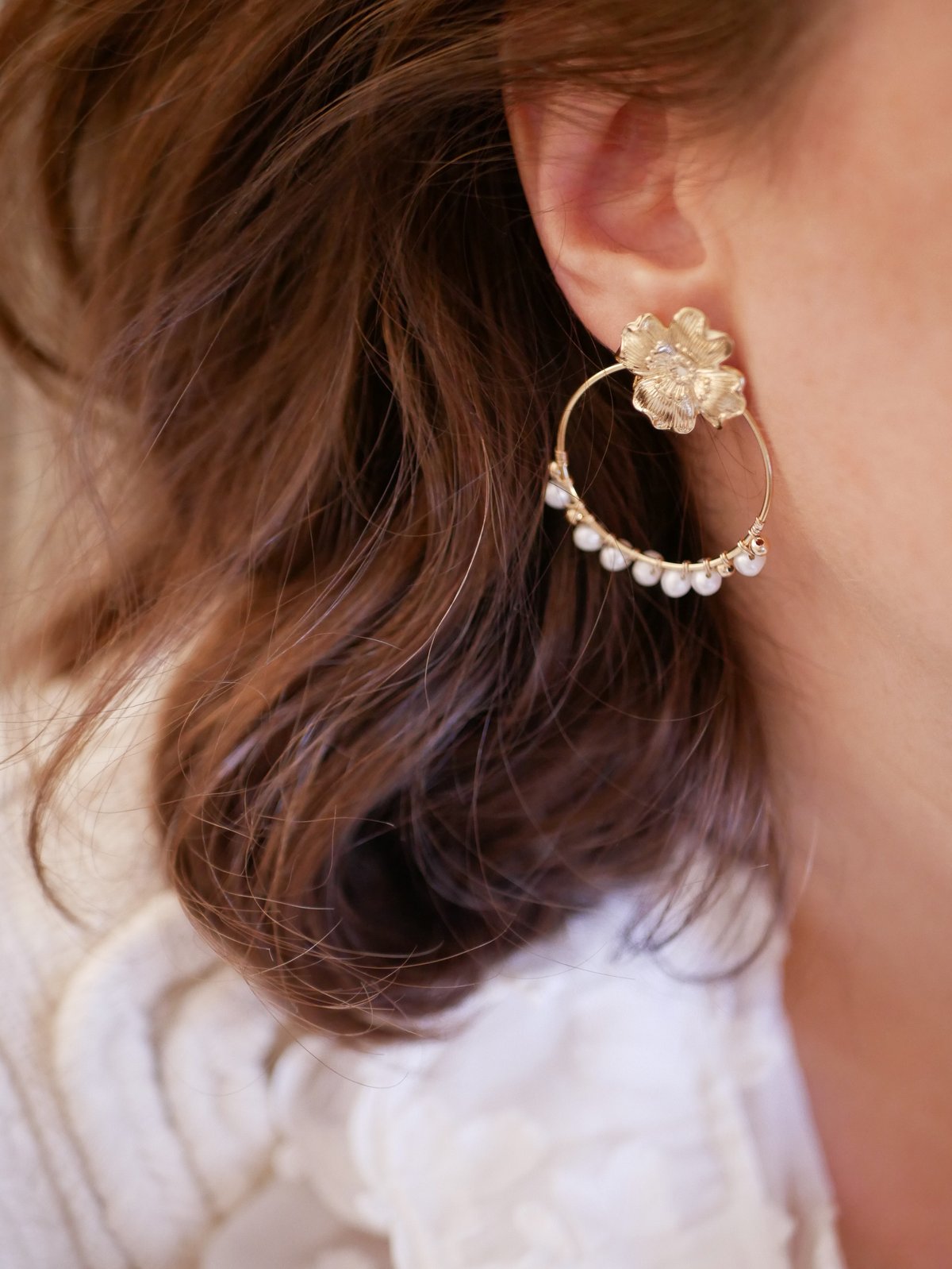 Image of Boucles d'Oreilles HANAKA