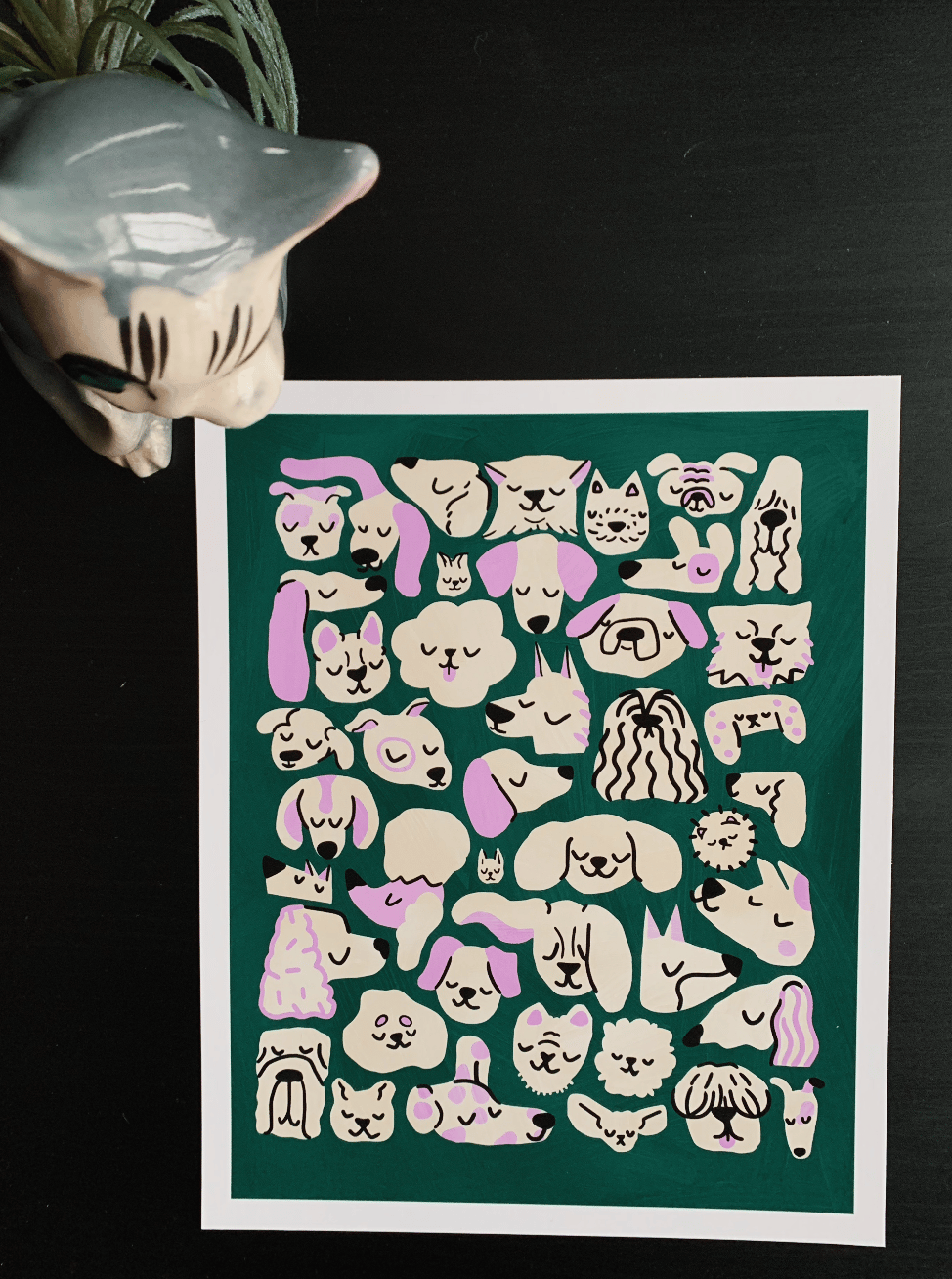 Image of A Bunch of Dogs I Print 