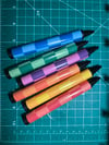 Checkered Jumbo Crayons (set of 6)