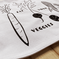 Image 2 of ‘Eat Your Veggies’ Towel