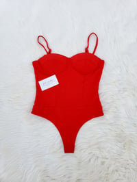 Image 3 of Red Bodysuit 