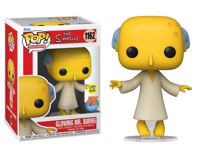 Funko Pop! Television: The Simpsons - Mr. Burns (Glowing) PX Previews Exclusive