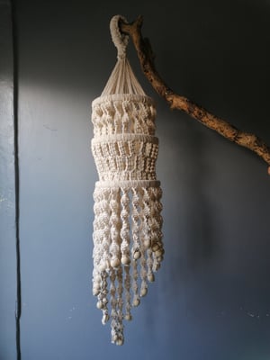 'Amy' Macrame lantern 