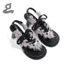 Lace-up leather sandals 'GF-1'