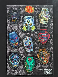 WTESC - Mighty Max Head Sticker Sheet