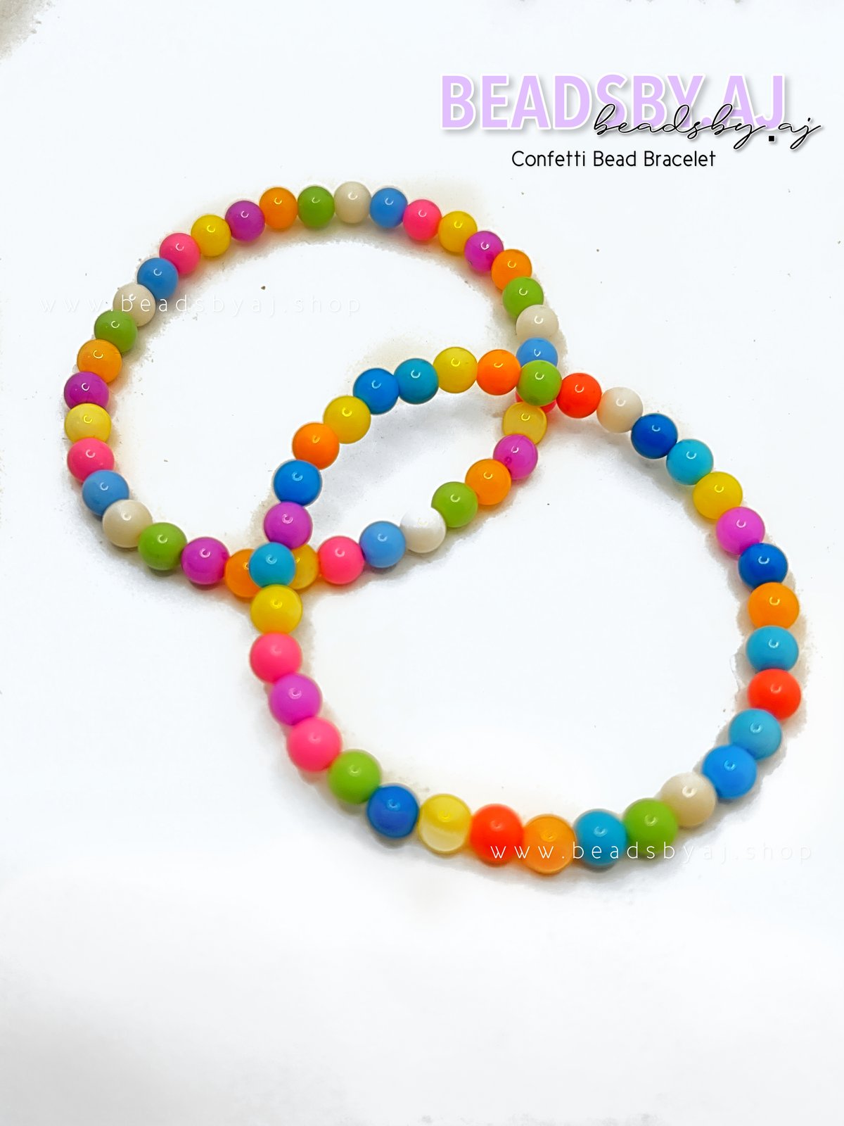 Image of Confetti Bead Bracelet 