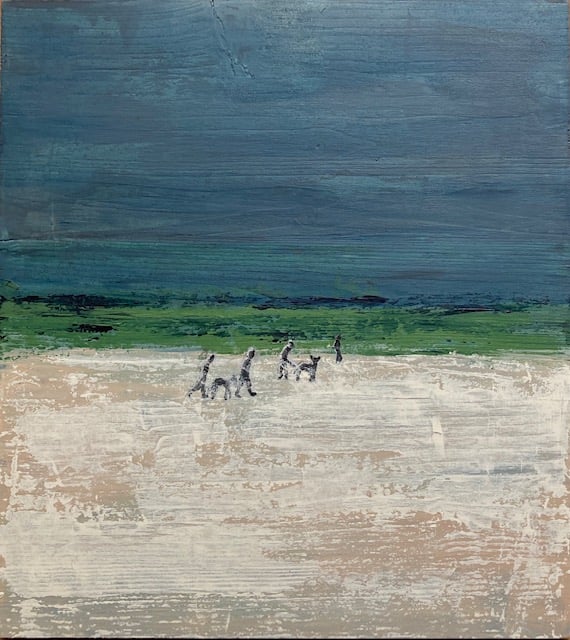 Image of Tóth Ágnes: Tengerparton sétálók